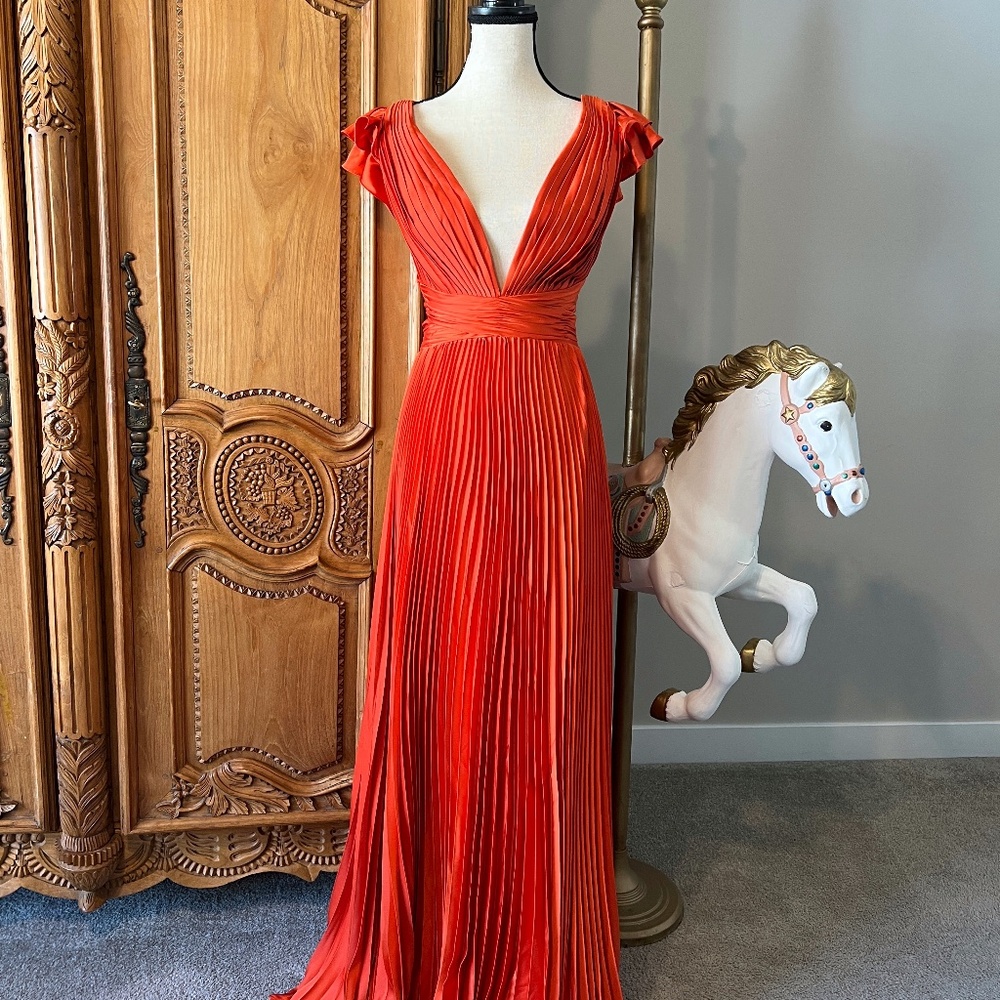 Mac Duggal gown - sunset